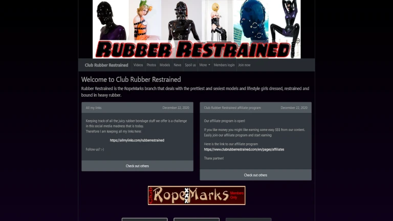ClubRubberRestrained